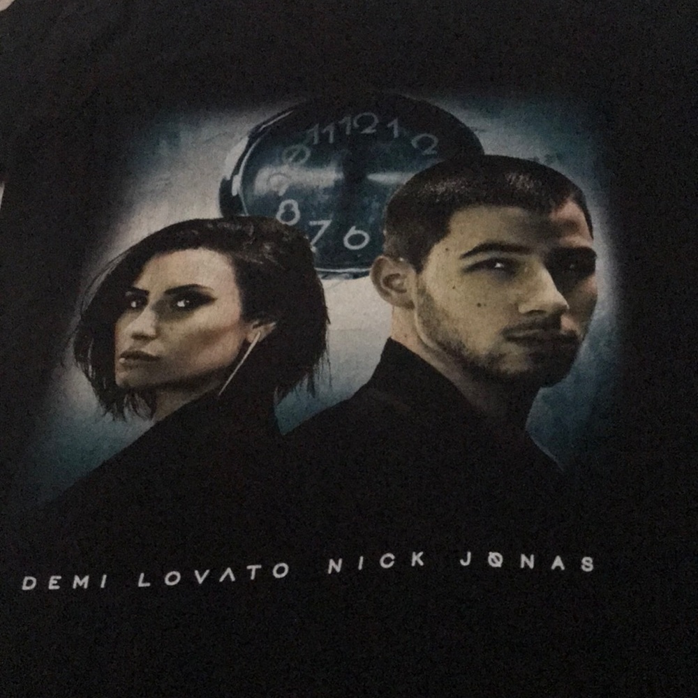Demi Lovato Nick Jonas Tour Shirt